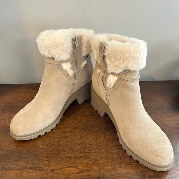 Baretraps DOLORS Women's Boots Taupe Ice Size 10W Wide. New without box. Warm! - Picture 1 of 8